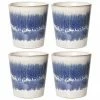 HKliving Mug rétro fait main 70's, 4 pièces, Ø 8 x haut. 8 cm, 180 ml -Cuisine Soldes 2022 Mug retro fait main 70s 4 pieces 6