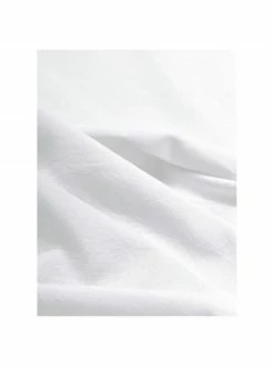 Cote Table Nappe blanche en tissu Nalia, Pour 4 à 6 pers. (larg. 160 x long. 160 cm)Seulement 1 produit disponible -Cuisine Soldes 2022 Nappe blanche en tissu Nalia 5