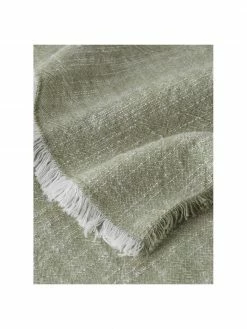 Nappe coton avec franges Ivory, Pour 6 à 10 pers. (larg. 145 x long. 250 cm) -Cuisine Soldes 2022 Nappe coton avec franges Ivory 2