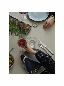 Broste Copenhagen Nappe coton beige Wilhelmina, Ø 200 cm -Cuisine Soldes 2022 Nappe coton beige Wilhelmina 2