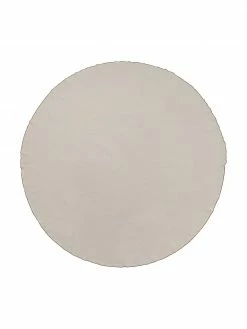 Broste Copenhagen Nappe coton beige Wilhelmina, Ø 200 cm