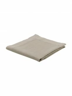 Erika Vaitkute Nappe pur lin avec ourlet Alanta, Pour 6 à 10 pers. (pers. (larg. 160 x long. 250 cm))Disponibilité limitée