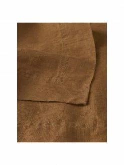 Nappe pur lin brun Duk, Pour 6 à 10 pers. (larg. 135 x long. 250 cm) -Cuisine Soldes 2022 Nappe pur lin brun Duk 2