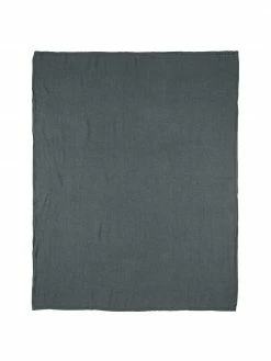 Erika Vaitkute Nappe pur lin gris Ruta, Pour 4 à 6 pers. (larg. 130 x long. 170 cm) -Cuisine Soldes 2022 Nappe pur lin gris Ruta 2