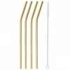 Westwing Collection Paille dorée avec brosse Shine, 4 pièces, Long. 23 cm -Cuisine Soldes 2022 Paille doree avec brosse Shine 4 pieces