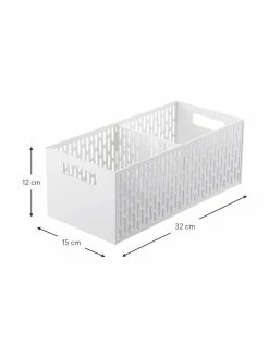 Yamazaki Panier à légumes blanc Tower, larg. 32 x long. 12 cm -Cuisine Soldes 2022 Panier a legumes blanc Tower 2