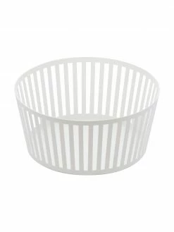 Yamazaki Panier de rangement blanc Tower, différentes tailles, Ø 22 x haut. 10 cm