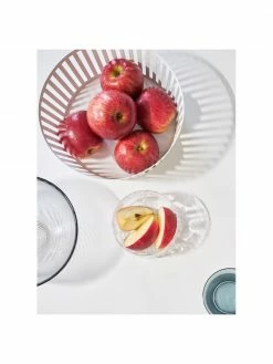 Yamazaki Panier de rangement blanc Tower, diff&eacute;rentes tailles, Ø 22 x haut. 10 cm -Cuisine Soldes 2022 Panier de rangement blanc Tower differentes tailles 5