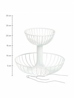 Panier serviteur 2 étages Lago, Ø 29 cm, Ø 29 x haut. 24 cm -Cuisine Soldes 2022 Panier serviteur 2 etages Lago O 29 cm 2