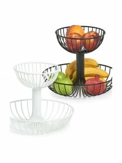 Panier serviteur 2 étages Lago, Ø 29 cm, Ø 29 x haut. 24 cm -Cuisine Soldes 2022 Panier serviteur 2 etages Lago O 29 cm 4