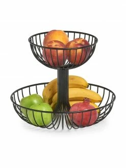 Panier serviteur 2 étages Lago, Ø 29 cm, Ø 29 x haut. 24 cm -Cuisine Soldes 2022 Panier serviteur 2 etages Lago O 29 cm 7