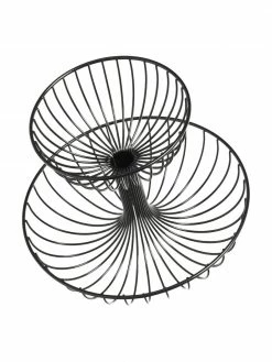 Panier serviteur 2 étages Lago, Ø 29 cm, Ø 29 x haut. 24 cm -Cuisine Soldes 2022 Panier serviteur 2 etages Lago O 29 cm 8