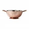 Passoire cuivre/argent Tirana, larg. 30 x haut. 13 cm -Cuisine Soldes 2022 Passoire cuivreargent Tirana