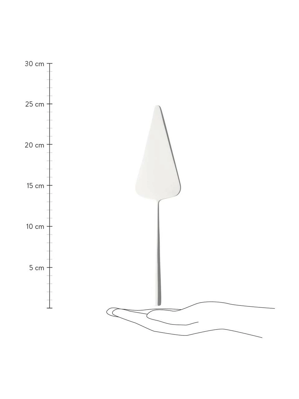 Villeroy & Boch Pelle à gâteau argentée Piemont, long. 25 x larg. 6 cm 4 Villeroy & Boch Pelle à gâteau argentée Piemont, long. 25 x larg. 6 cm – Image 2