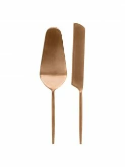 Pelle à gâteau couleur cuivre Kelda, 2 élém., Lot de différentes tailles