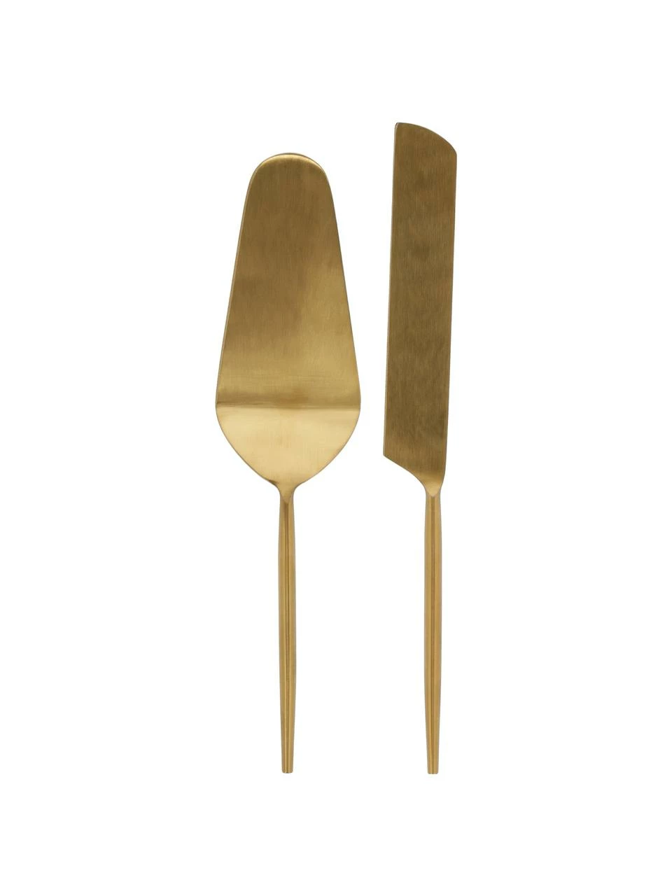 Pelle à gâteau doré Lita, 2 élém., Lot de différentes tailles 3 Pelle à gâteau doré Lita, 2 élém., Lot de différentes tailles