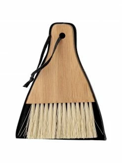 Bloomingville Pelle et balai bambou Sylwia, 2 élém., larg. 13 x haut. 17 cm