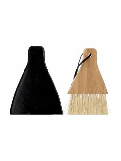 Bloomingville Pelle et balai bambou Sylwia, 2&nbsp;&eacute;l&eacute;m., larg. 13 x haut. 17 cm -Cuisine Soldes 2022 Pelle et balai bambou Sylwia 2 elem 3