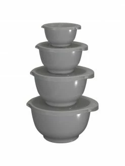 Rosti Petit bol de cuisine gris clair Margrethe, 4 élém., Lot de différentes tailles