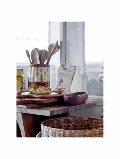 Bloomingville Petit saladier en bois d'acacia Evely, 8 x 24 cm, larg. 8 x long. 24 cm -Cuisine Soldes 2022 Petit saladier en bois dacacia Evely 8 x 24 cm 5