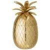 Bloomingville Petit seau à glaçons doré Pineapple, Ø 13 x haut. 24 cm -Cuisine Soldes 2022 Petit seau a glacons dore Pineapple