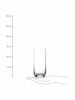 Petit verre cristal Classic, 6 pièces, Ø 6 x haut. 14 cm -Cuisine Soldes 2022 Petit verre cristal Classic 6 pieces 1