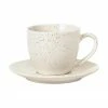 Broste Copenhagen Petite tasse expresso rustique grès cérame faite main blanc crème Nordic Vanilla, avec sous-tasse, Ø 8 x haut. 7 cm, 150 ml -Cuisine Soldes 2022 Petite tasse expresso rustique gres cerame faite main blanc creme Nordic Vanilla avec sous tasse