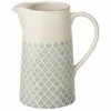 Bloomingville Pichet à eau rustique en grès artisanal Patrizia, 2 L