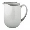 Broste Copenhagen Pichet à lait en grès fait main Nordic Sand, 1 l, larg. 17 x haut. 16 cm -Cuisine Soldes 2022 Pichet a lait en gres fait main Nordic Sand 1 l