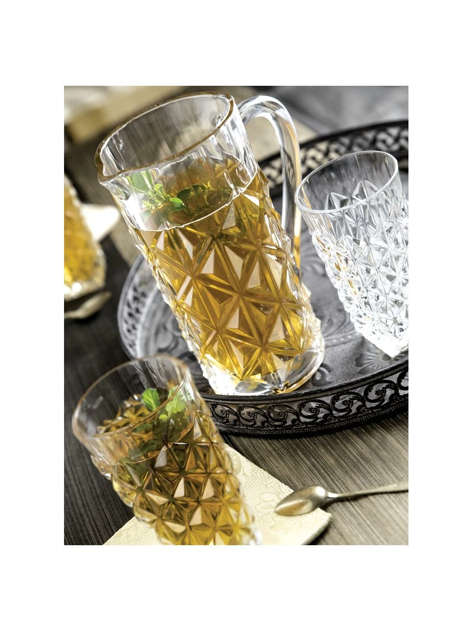 RCR Pichet cristal Enigma, 1,2 l, haut. 23 cm, 1,2 L 4 RCR Pichet cristal Enigma, 1,2 l, haut. 23 cm, 1,2 L – Image 2