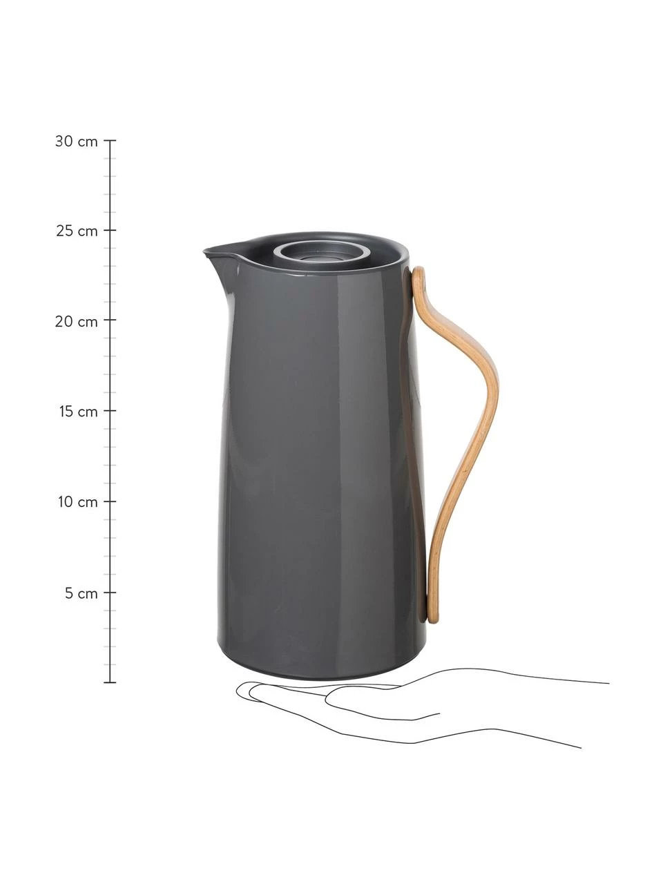 Stelton Pichet isotherme gris Emma, 1,2 l, 1,2 lDisponibilité limitée 4 Stelton Pichet isotherme gris Emma, 1,2 l, 1,2 lDisponibilité limitée – Image 2