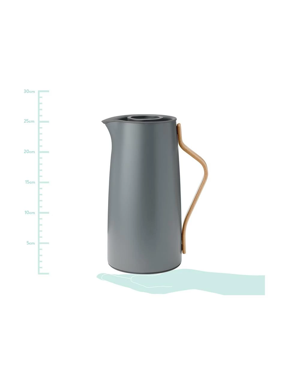 Stelton Pichet isotherme gris mat Emma, édition spéciale 1.2L, 1,2 l 4 Stelton Pichet isotherme gris mat Emma, édition spéciale 1.2L, 1,2 l – Image 2