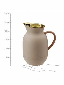 Stelton Pichet isotherme rose mat/or Amphora, 1 l -Cuisine Soldes 2022 Pichet isotherme rose mator Amphora 6