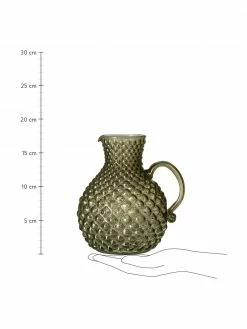 Pichet vert Marie, 1.2 L, Ø 16 x haut. 18 cm, 1,2 l -Cuisine Soldes 2022 Pichet vert Marie 12 L 2
