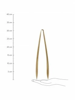 Nordal Pinces alimentaires en acier inoxydable Goldies, long. 31 cm -Cuisine Soldes 2022 Pinces alimentaires en acier inoxydable Goldies 2