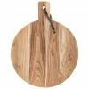 Planche à découper bois Acacia, Ø 33 cm, Ø 33 cm -Cuisine Soldes 2022 Planche a decouper bois Acacia O 33 cm