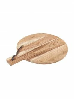 Planche à découper bois Acacia, Ø 33 cm, Ø 33 cm -Cuisine Soldes 2022 Planche a decouper bois Acacia O 33 cm 4