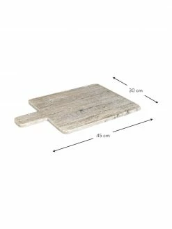 Broste Copenhagen Planche &agrave; d&eacute;couper en marbre Adam, 45 x 30&nbsp;cm, larg. 45 x long. 30 cm -Cuisine Soldes 2022 Planche a decouper en marbre Adam 45 x 30 cm 2