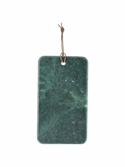 Planche à découper marbre vert Liv, 36 x 20 cm, larg. 20 x long. 36 cm