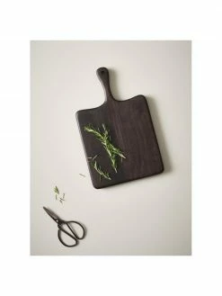 Planche à découper noire en bois de manguier Fiorella, larg. 40 x long. 25 cm -Cuisine Soldes 2022 Planche a decouper noire en bois de manguier Fiorella 2