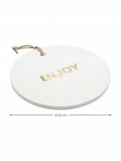 Planche de service en marbre Artesa, Ø 26 cm, Ø 26 cm -Cuisine Soldes 2022 Planche de service en marbre Artesa O 26 cm 2