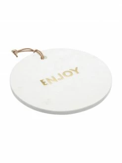 Planche de service en marbre Artesa, Ø 26 cm, Ø 26 cm