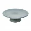Broste Copenhagen Plat à gâteau artisanal en faïence Nordic Sea, Ø 30 cm, Ø 30 x haut. 10 cm