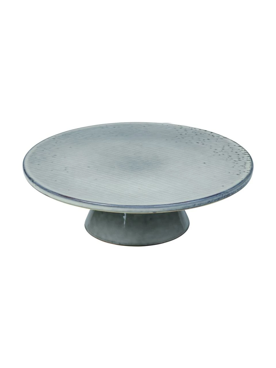 Broste Copenhagen Plat à gâteau artisanal en faïence Nordic Sea, Ø 30 cm, Ø 30 x haut. 10 cm 3 Broste Copenhagen Plat à gâteau artisanal en faïence Nordic Sea, Ø 30 cm, Ø 30 x haut. 10 cm