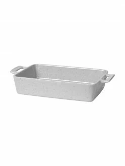 Broste Copenhagen Plat de cuisson grès cérame Hasle, larg. 22 x long. 37 cm
