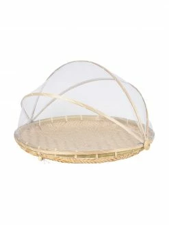 Cote Table Plat de service avec protection anti-mouches Ancile, Ø 45 x haut. 28 cm -Cuisine Soldes 2022 Plat de service avec protection anti mouches Ancile 2