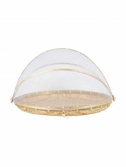 Cote Table Plat de service avec protection anti-mouches Ancile, Ø 45 x haut. 28 cm -Cuisine Soldes 2022 Plat de service avec protection anti mouches Ancile 3