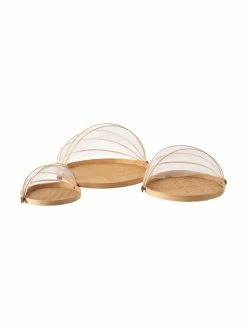 Plat de service bambou et rotin Genso, 3 élém., Lot de différentes taillesSeulement 1 produit disponible -Cuisine Soldes 2022 Plat de service bambou et rotin Genso 3 elem 3