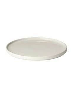 Plat de service beige mat/brillant Pilar, Ø 32 cm, Ø 32 cm