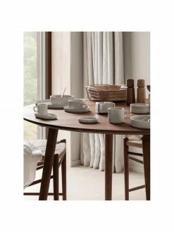 Plat de service beige mat/brillant Pilar, &Oslash; 32&nbsp;cm, Ø 32 cm -Cuisine Soldes 2022 Plat de service beige matbrillant Pilar O 32 cm 3